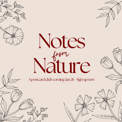 Notes from Nature Postcard Club (UK)