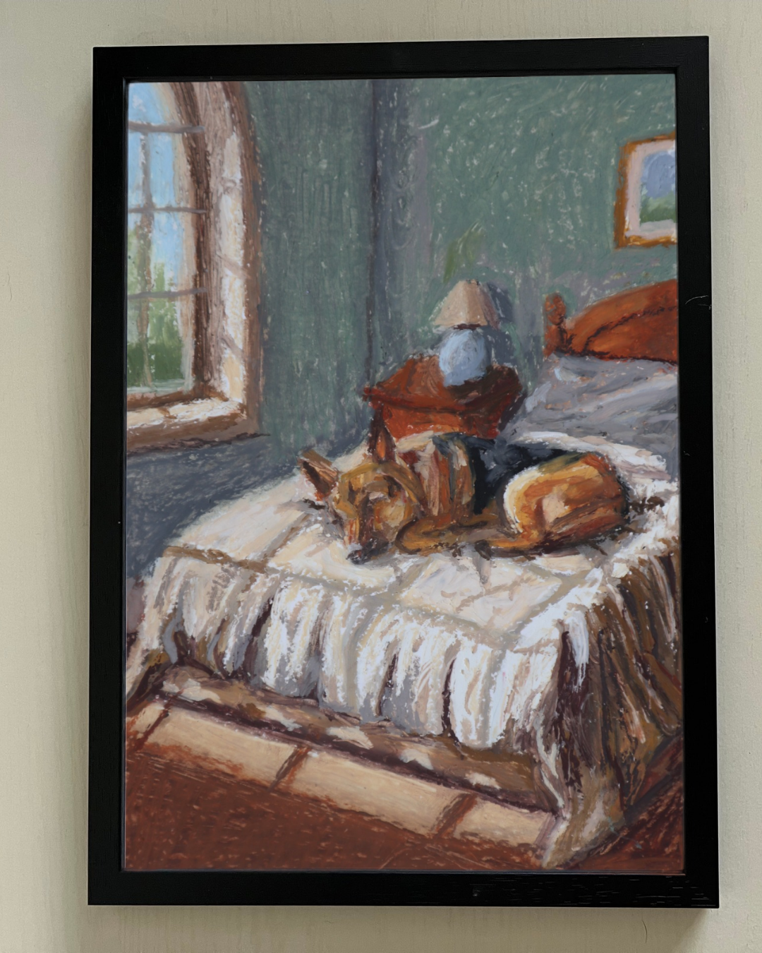 The Sunny Spot - German Shepherd